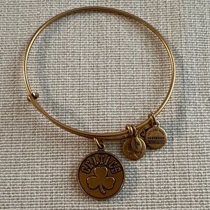 Alex & Ani Celtics Gold Bangle Bracelet